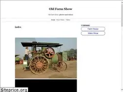Sites similar to oldfarmshow.net