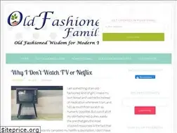 Sites similar to oldfashionedfamilies.com