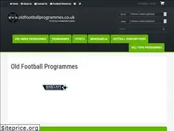 Sites similar to oldfootballprogrammes.co.uk