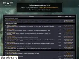 Sites similar to oldforums.eveonline.com
