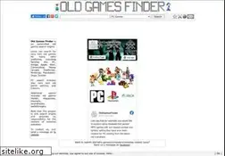 Sites similar to oldgamesfinder.com