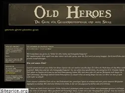 Sites similar to oldheroes.forumieren.com