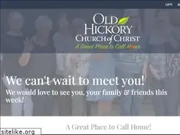 Sites similar to oldhickorychurchofchrist.com