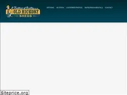 Sites similar to oldhickorysheds.us