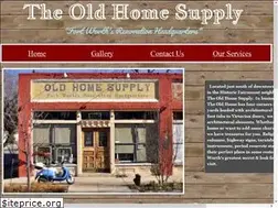 Sites similar to oldhomesupply.net