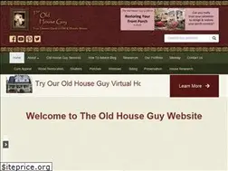 Sites similar to oldhouseguy.com