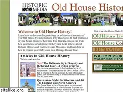 Sites similar to oldhousehistory.com