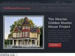 Sites similar to oldhousekosse.org