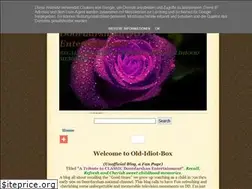 Sites similar to oldidiotbox.blogspot.com