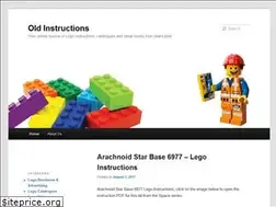 Sites similar to oldinstructions.com