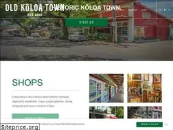 Sites similar to oldkoloa.com