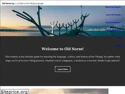 Sites similar to oldnorse.org