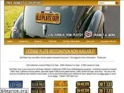 Sites similar to oldplateguy.com