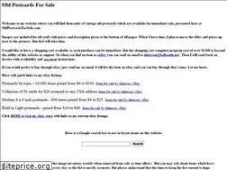 Sites similar to oldpostcardsforsale.com