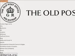 Sites similar to oldpostoffice-adlestrop.co.uk