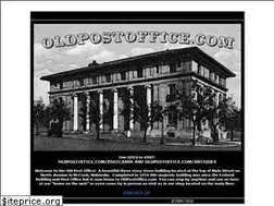 Sites similar to oldpostoffice.com
