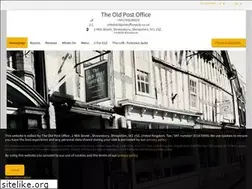 Sites similar to oldpostofficepub.co.uk