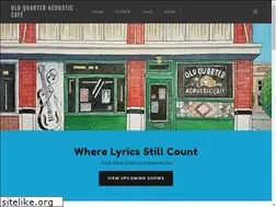 Sites similar to oldquarteracousticcafe.com