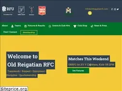 Sites similar to oldreigatianrfc.com