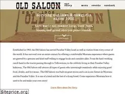 Sites similar to oldsaloonmt.com