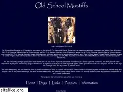Sites similar to oldschoolmastiffs.com