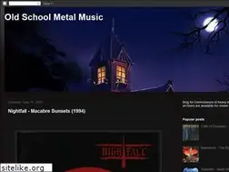 Sites similar to oldschoolmetalmusicz.blogspot.com