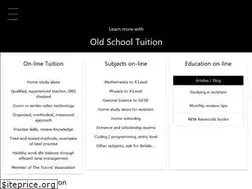 Sites similar to oldschooltuition.co.uk