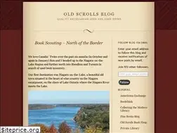 Sites similar to oldscrolls.wordpress.com