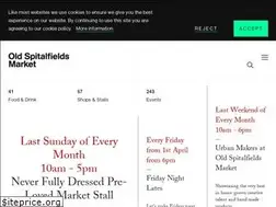 Sites similar to oldspitalfieldsmarket.com