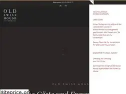 Sites similar to oldswisshouse.ch