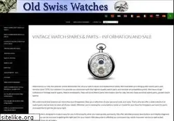 Sites similar to oldswisswatches.com