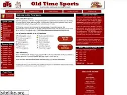 Sites similar to oldtimesports.net
