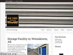 Sites similar to oldtimesstorageab.ca
