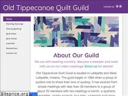 Sites similar to oldtippecanoequiltguild.org
