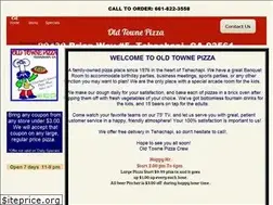 Sites similar to oldtownepizzatehachapi.com