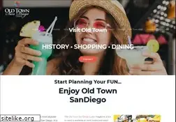 Sites similar to oldtownsandiegoguide.com