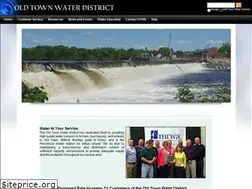 Sites similar to oldtownwater.org