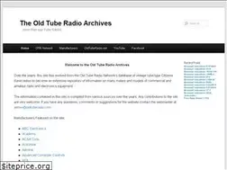 Sites similar to oldtuberadio.com
