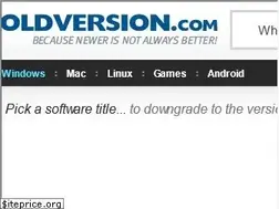 Sites similar to oldversion.com