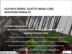Sites similar to oldwaysherbal.wordpress.com