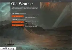 Sites similar to oldweather.org