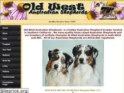 Sites similar to oldwestaussies.com