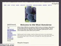 Sites similar to oldwestbrew.com
