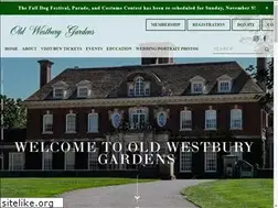 Sites similar to oldwestburygardens.org
