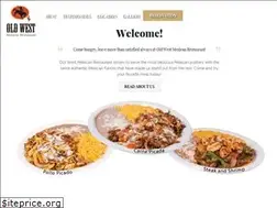 Sites similar to oldwestmexican.com