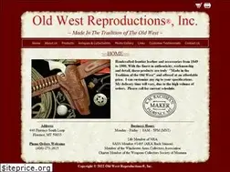 Sites similar to oldwestreproductions.com