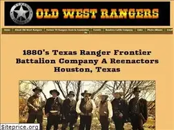 Sites similar to oldwesttexasrangers.com