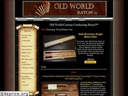 Sites similar to oldworldbaton.com