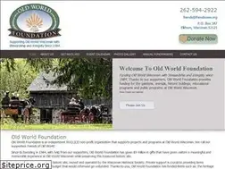 Sites similar to oldworldfoundation.org
