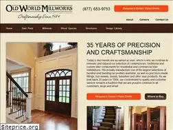 Sites similar to oldworldmillworks.com